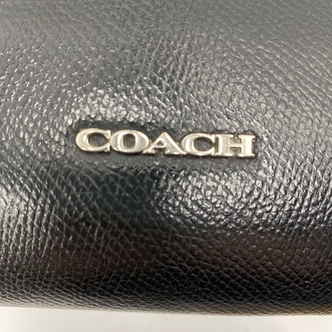 COACH(コーチ)のコーチ ビジネスバッグ グレインレザー トートバッグ　ブラックA4可　肩掛け可能 メンズのバッグ(トートバッグ)の商品写真