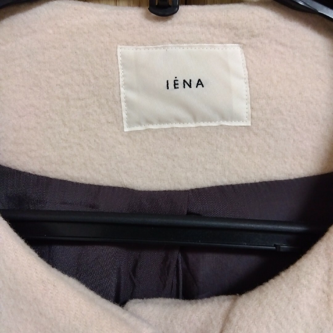 IENA】定番ノーカラーコート IENA】定番ノーカラーコート