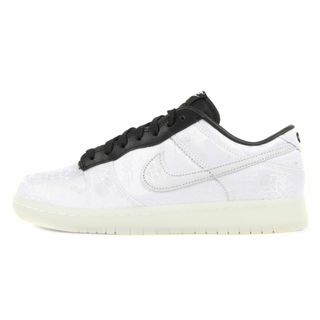 ナイキ(NIKE)の新品 NIKE ナイキ サイズ:27.0cm 23SS CLOT fragment design DUNK LOW SP (FN0315-110) クロット フラグメント デザイン ダンク ロー ホワイト ブラック 白黒 US9 ローカット スニーカー コラボ シューズ 靴【メンズ】(スニーカー)