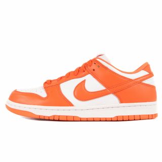 ナイキ(NIKE)の新品 NIKE ナイキ サイズ:27.5cm DUNK LOW SP シラキュース大学カラー (CU1726-101) ダンク ロー ホワイト オレンジブレイズ US9.5 ローカット スニーカー シューズ 靴【メンズ】(スニーカー)