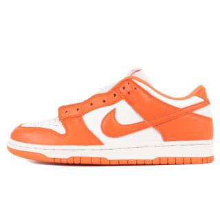 ナイキ(NIKE)の新品 NIKE ナイキ サイズ:27.5cm DUNK LOW SP シラキュース大学カラー (CU1726-101) ダンク ロー ホワイト オレンジブレイズ US9.5 ローカット スニーカー シューズ 靴【メンズ】(スニーカー)