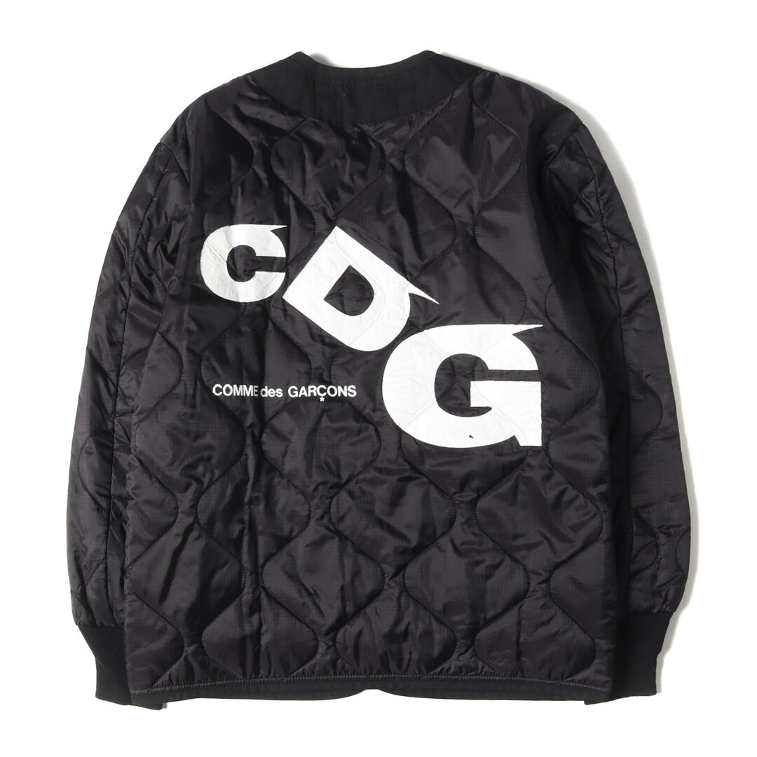 スタジャンComme des Garçons  バックロゴ ナイロンスタジャン CDC