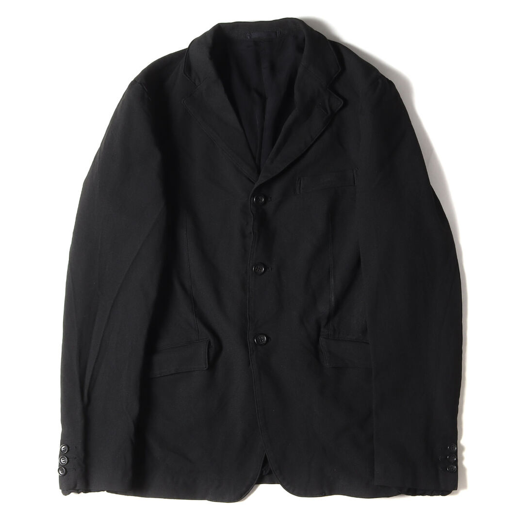 BLACK COMME des GARCONS ジャケット L 黒(総柄)なし光沢