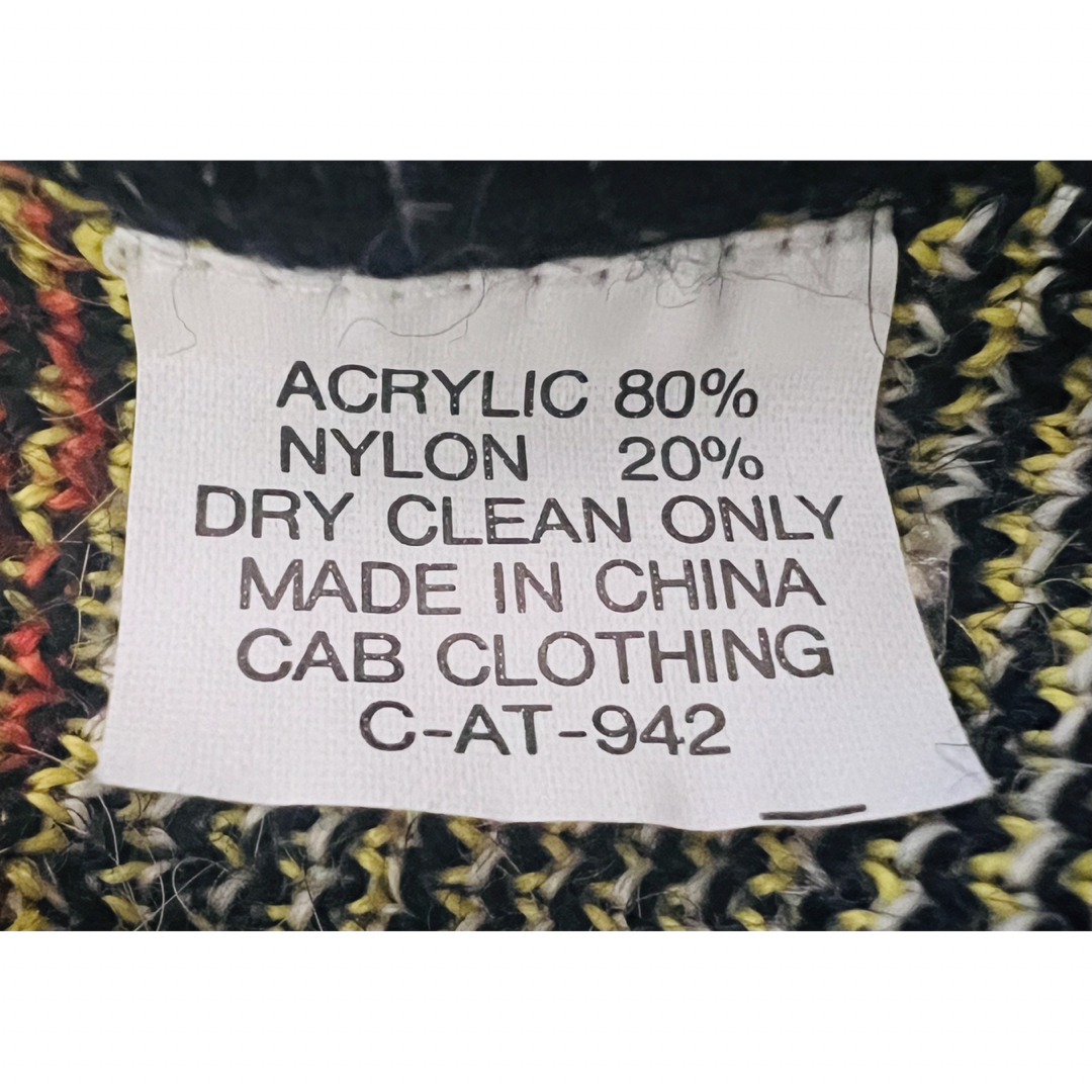 C.A.B. CLOTHING - C.A.B.CLOTHING ニット セーター 80年代 90 C.A.B. CLOTHING - C.A.B.CLOTHING ニット セーター 80年代 90