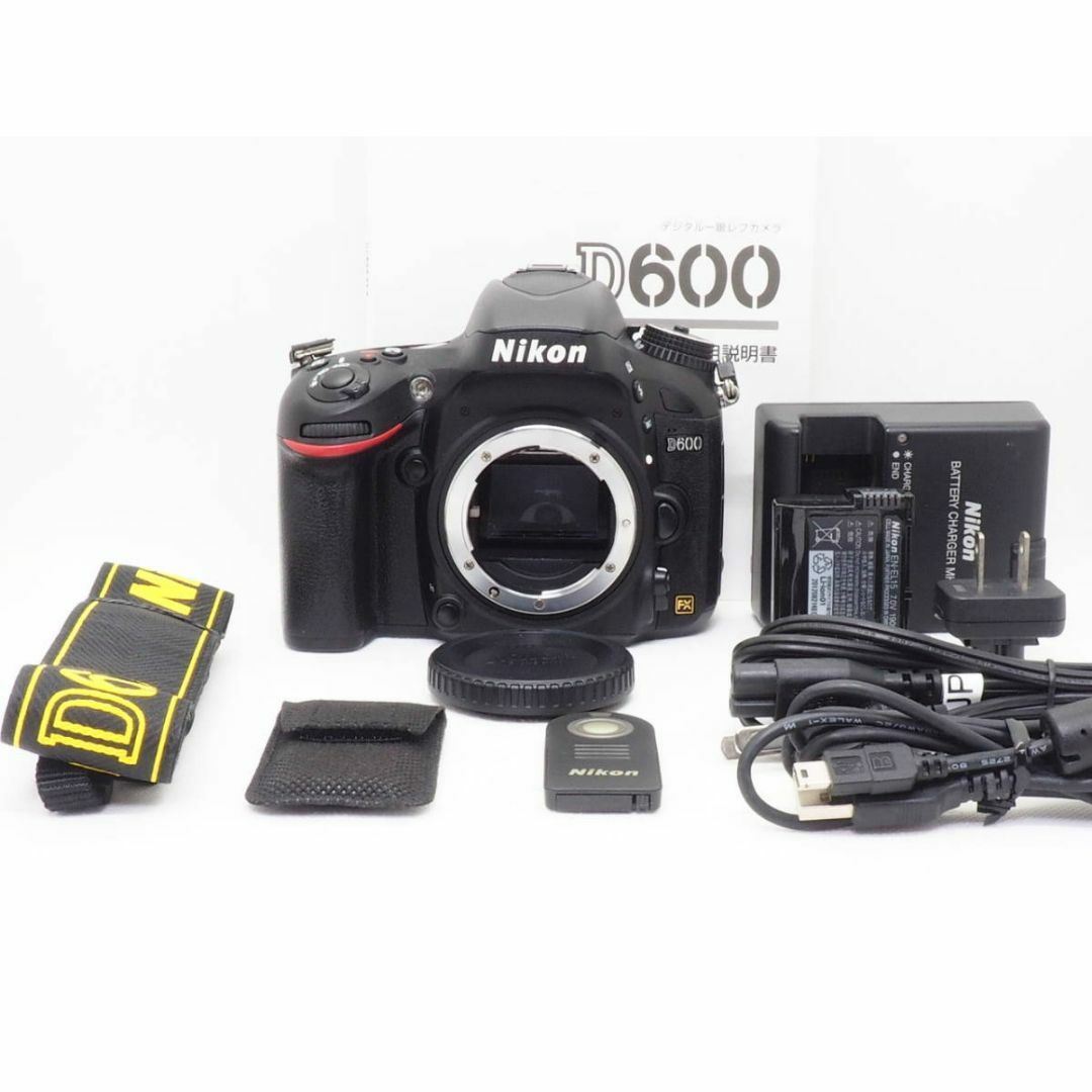 Nikon - □美品□ Nikon D600 ボディ 《 S数7110回 使用感少 》の通販