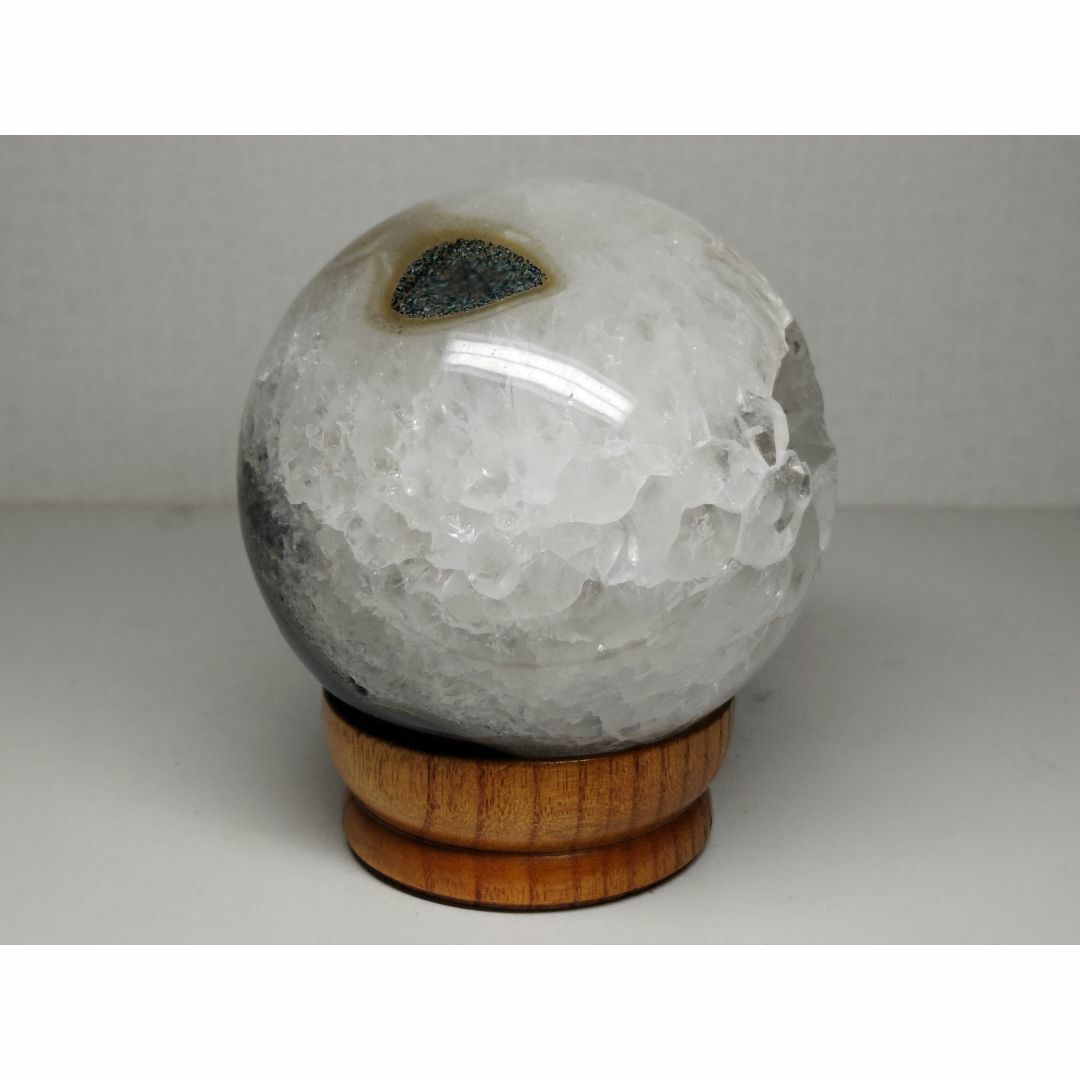 S-12 水晶 1.4kg スフィア クォーツ 原石 鑑賞石 自然石 誕生石