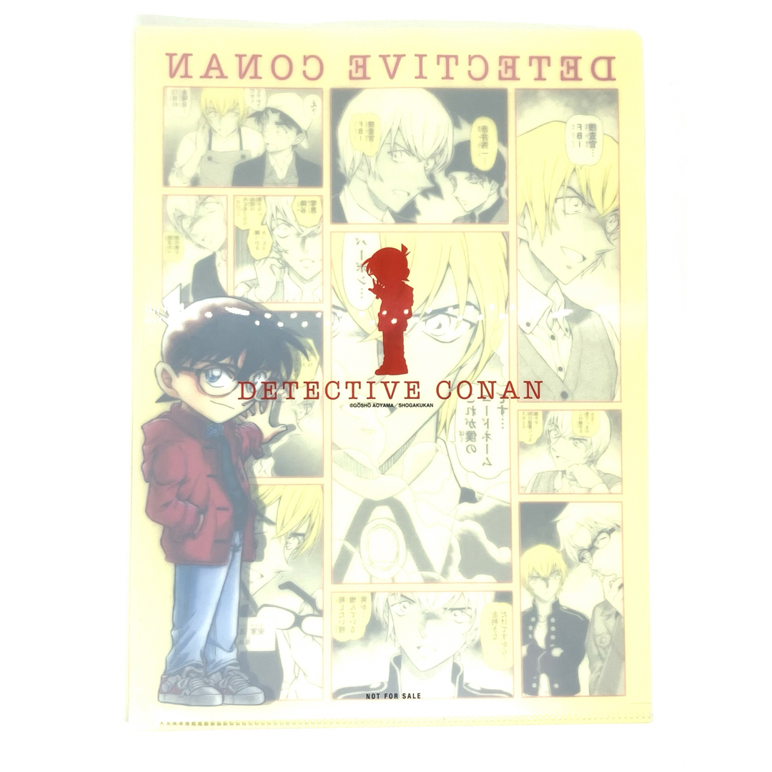 小学館(ショウガクカン)の【4枚】名探偵コナン　クリアファイル エンタメ/ホビーのアニメグッズ(クリアファイル)の商品写真