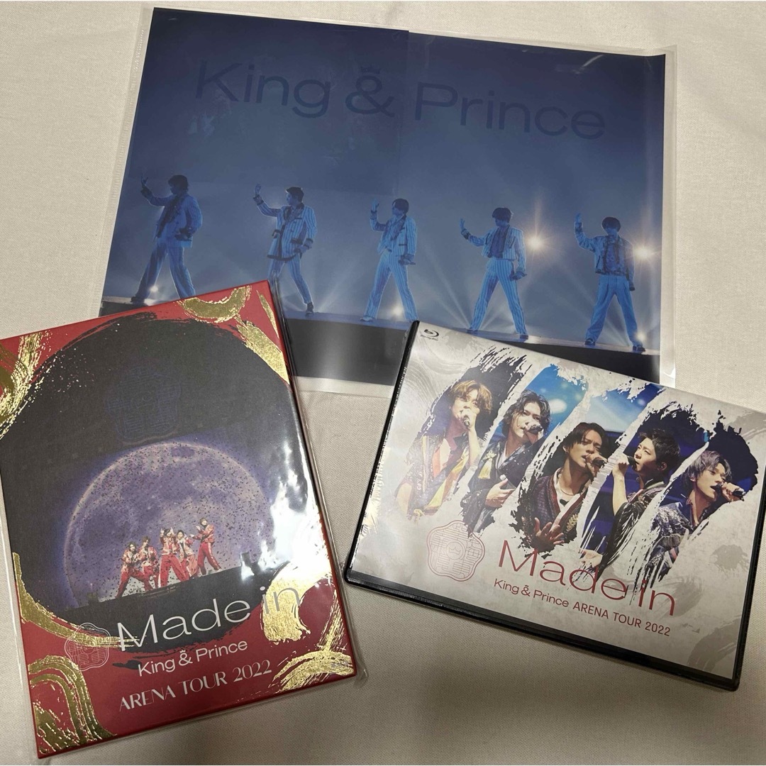 King & Prince(キングアンドプリンス)のKing & Prince ARENA TOUR 2022 ～Made in～  エンタメ/ホビーのDVD/ブルーレイ(ミュージック)の商品写真