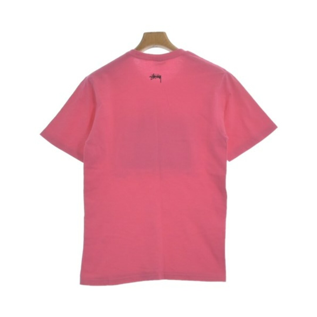 STUSSY(ステューシー)のSTUSSY ステューシー Tシャツ・カットソー S ピンク 【古着】【中古】 メンズのトップス(Tシャツ/カットソー(半袖/袖なし))の商品写真