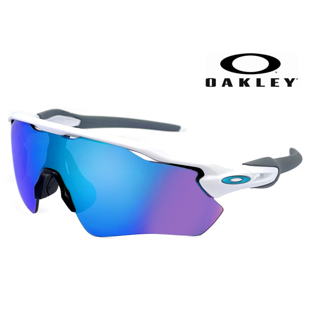 【新品】 国内正規品 OAKLEY oo9208-73 radar ev path オークリー サングラス 9208-73 レーダー イーブイ パス prizm Sapphire 009208-73 日本正規品 ホワイト 白約135mm全体縦幅