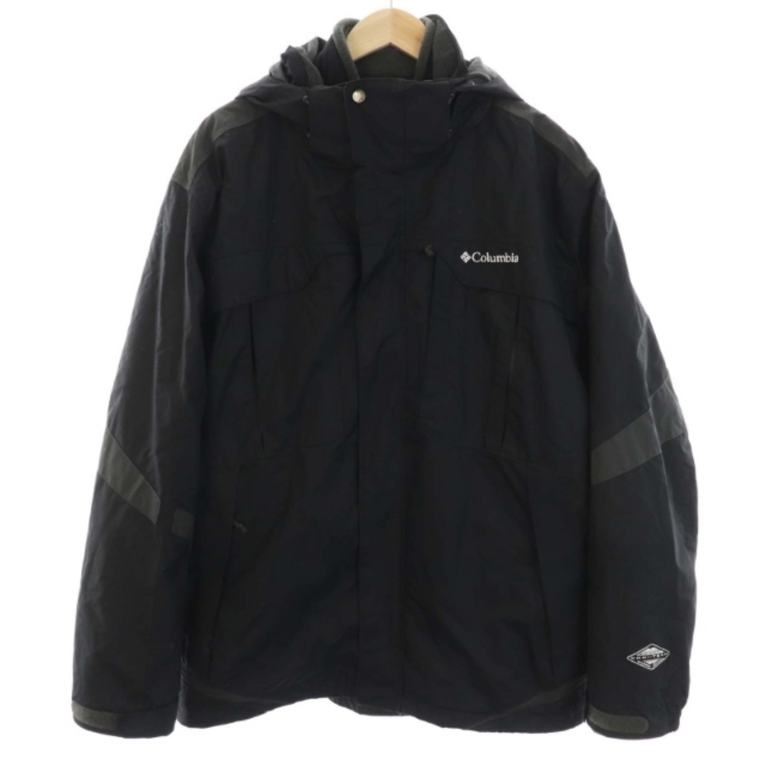 Columbia(コロンビア)のColumbia Bugaboo Parka ジャンパー ライナー付き XL 黒 メンズのジャケット/アウター(ブルゾン)の商品写真