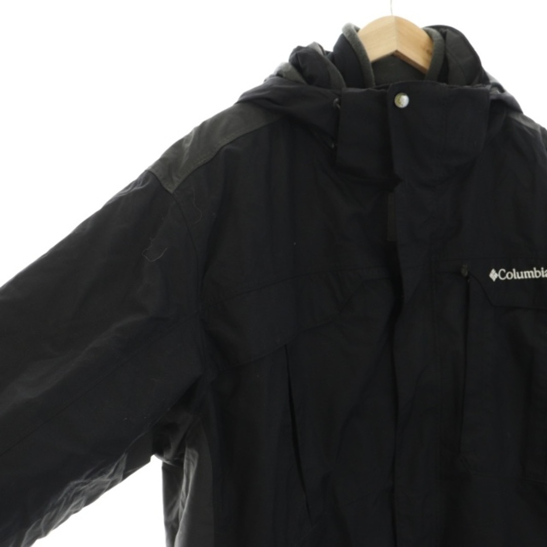 Columbia(コロンビア)のColumbia Bugaboo Parka ジャンパー ライナー付き XL 黒 メンズのジャケット/アウター(ブルゾン)の商品写真