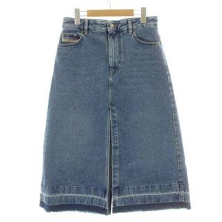 ディーゼル(DIESEL)のディーゼル DE-INGRID フレアスカート デニム ロング 27 L 青(ロングスカート)