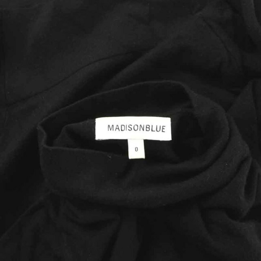 MADISONBLUE(マディソンブルー)のマディソンブルー ニット カットソー 長袖 ハイネック 0 XS 黒 ブラック レディースのトップス(ニット/セーター)の商品写真