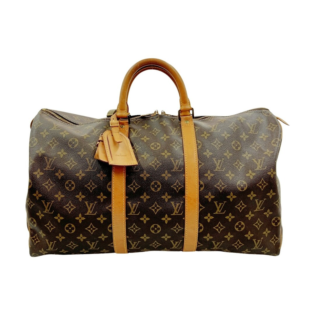 〇〇LOUIS VUITTON ルイヴィトン モノグラム キーポル50  ユニセックス ボストンバッグ  M41426 ブラウンバッグ