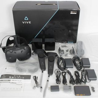 ハリウッドトレーディングカンパニー(HTC)の【美品】HTC VIVE Kit 99HAHZ054-00 VR ヘッドマウントディスプレイ 本体(PCゲームソフト)