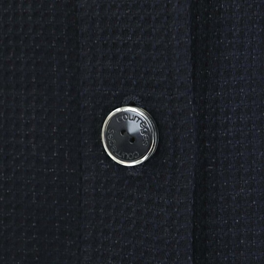 Courreges(クレージュ)のクレージュ スプリングコート 春アウター ミドル丈 ロング 9AR M 紺 レディースのジャケット/アウター(その他)の商品写真
