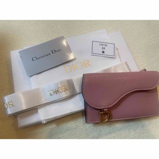 ディオール(Christian Dior) 名刺入れ/定期入れ(レディース)(ピンク ディオール(Christian Dior) 名刺入れ/定期入れ(レディース)(ピンク