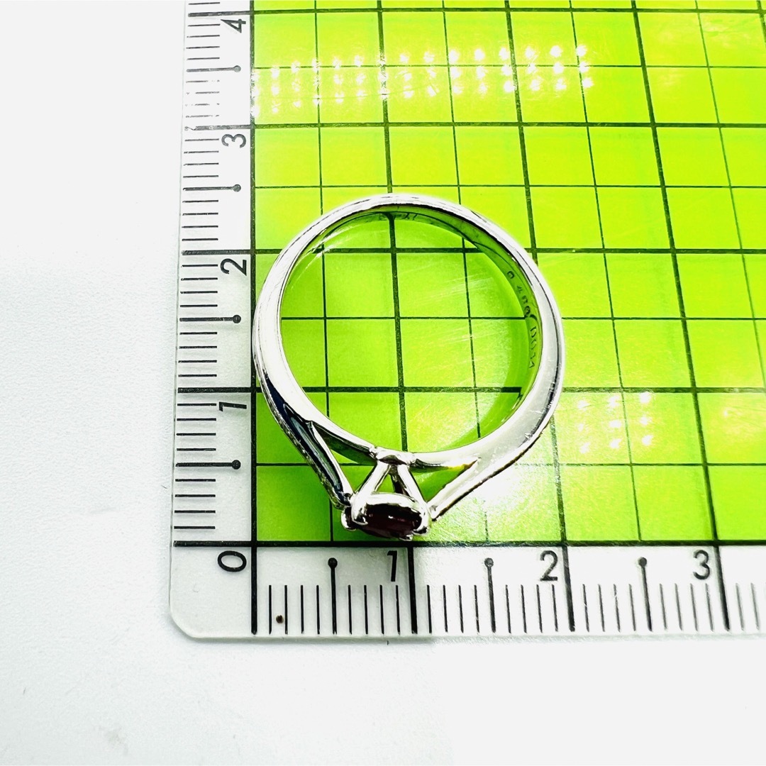 PT900 ルビー　ダイヤモンド　リング レディースのアクセサリー(リング(指輪))の商品写真