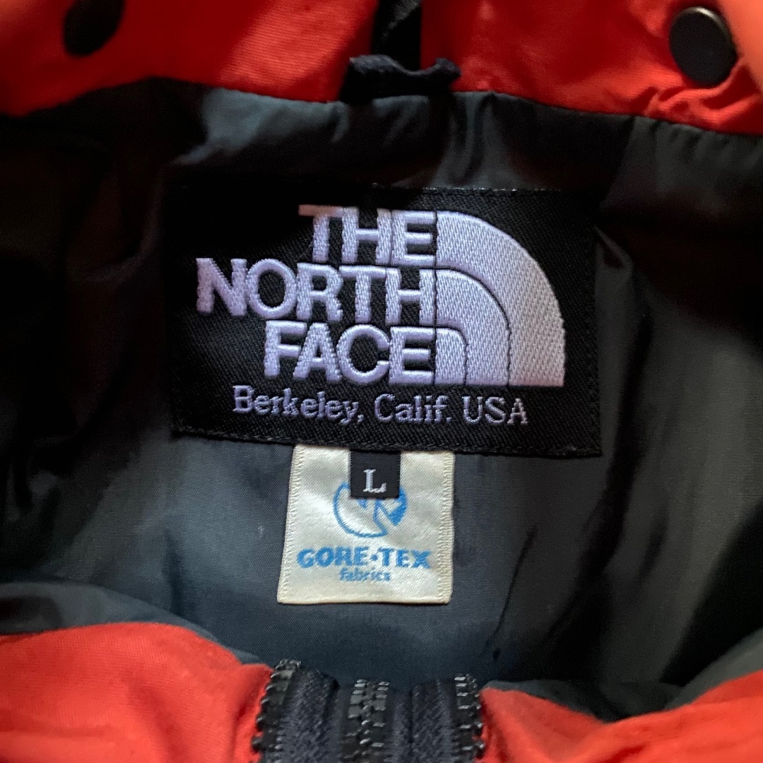 THE NORTH FACE(ザノースフェイス)の90s ノースフェイス マウンテンパーカー L オレンジ ゴアテックス メンズのジャケット/アウター(ナイロンジャケット)の商品写真