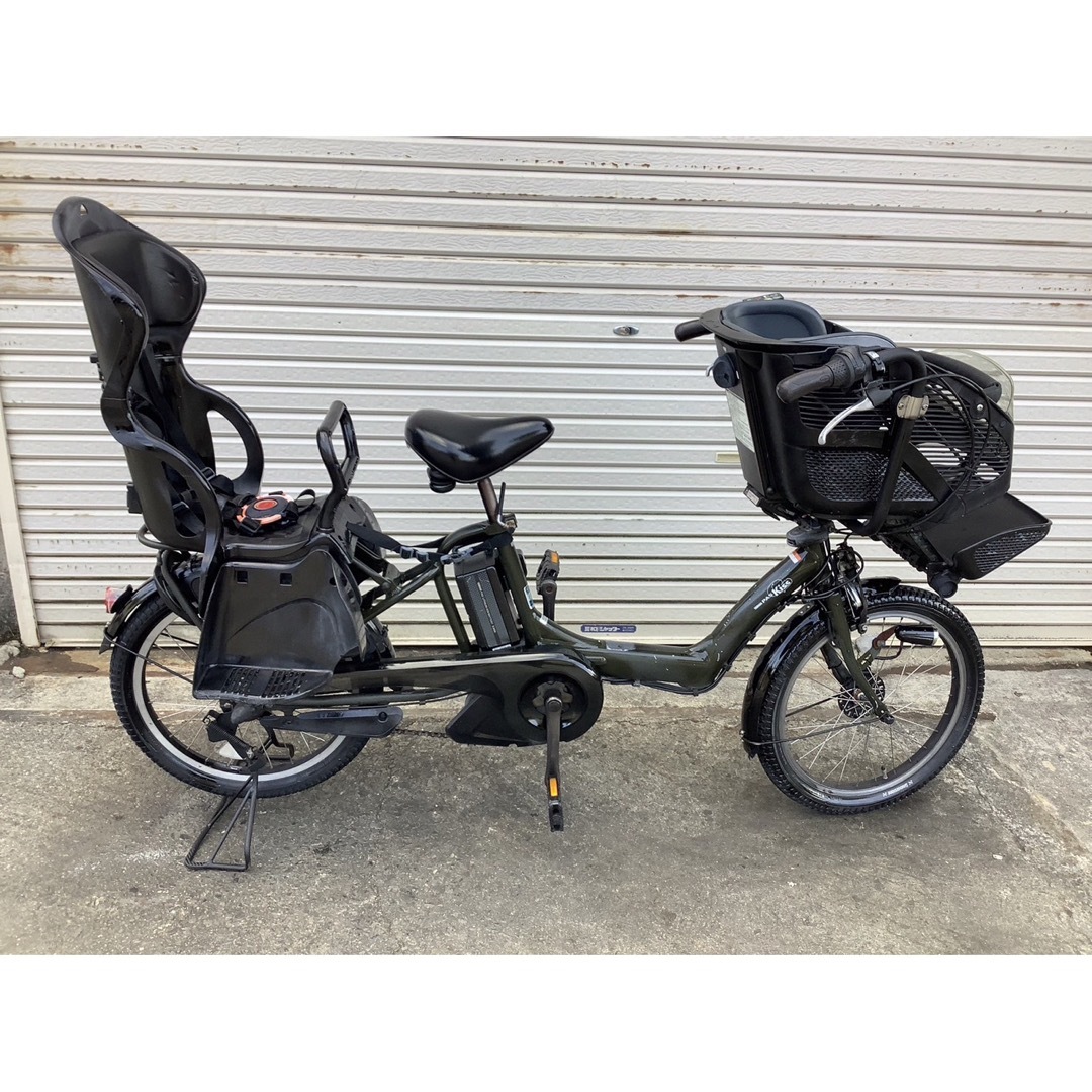 ヤマハ新機種電動アシスト自転車pas kiss20インチ カーキアルミボディー