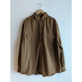 コモリ(COMOLI)のGEORGE 90's SUEDE REGULAR COLLAR SHIRT(シャツ)