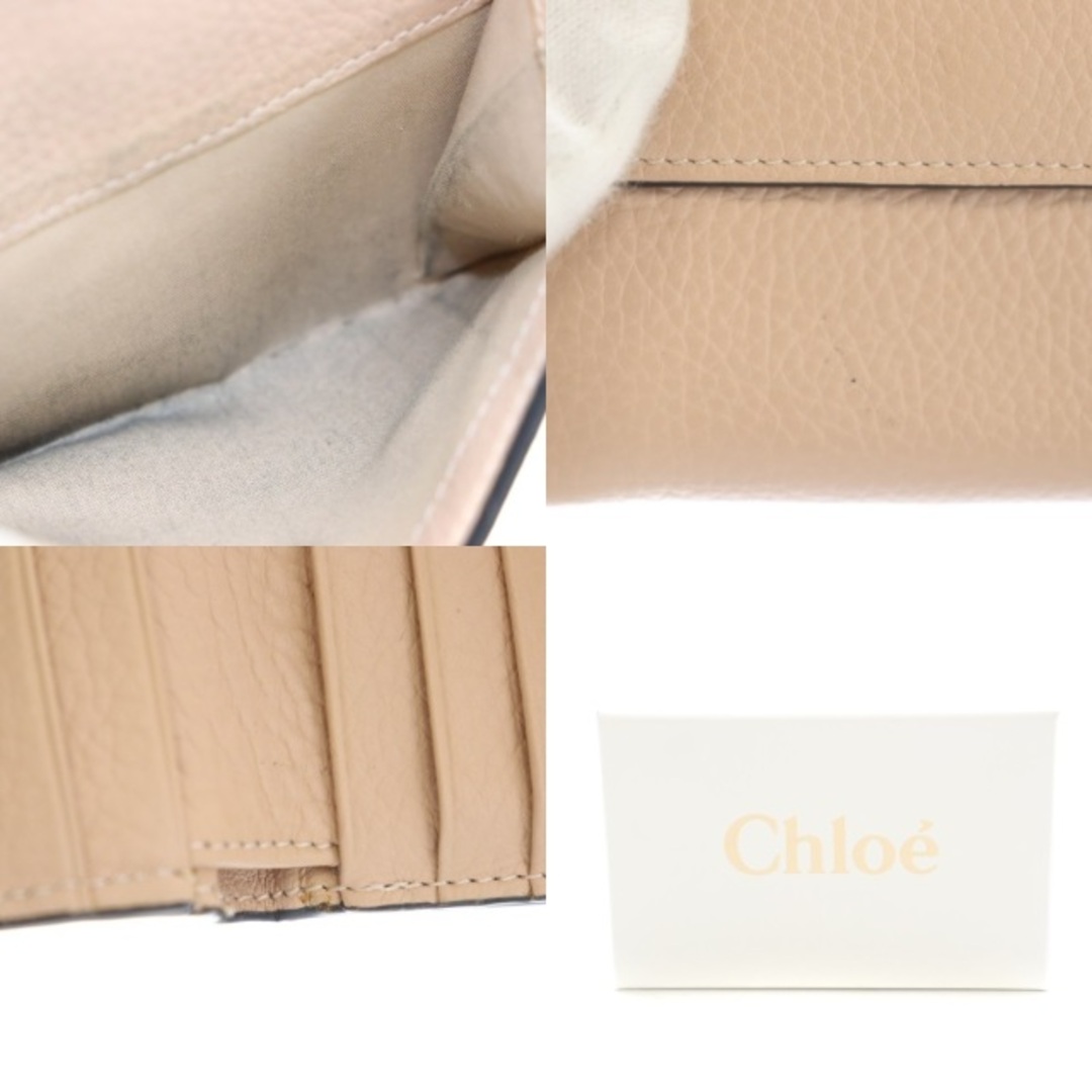 Chloe(クロエ)のクロエ ALPHABET MINI WALLET 財布  二つ折り財布 Wホック レディースのファッション小物(財布)の商品写真