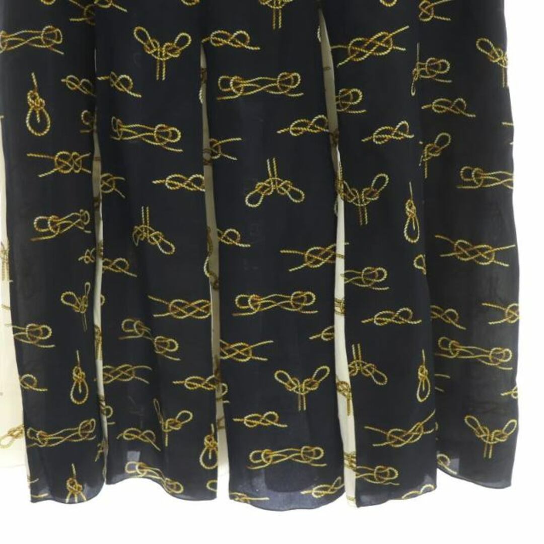 D&G(ディーアンドジー)のディー&ジー ドルガバ ドルチェ&ガッバーナ スカート 膝丈 プリーツ42 レディースのスカート(ひざ丈スカート)の商品写真