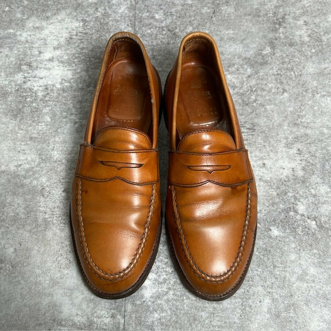 cmサイズAlden BURNISHED TAN バーニッシュトタン ペニーローファー