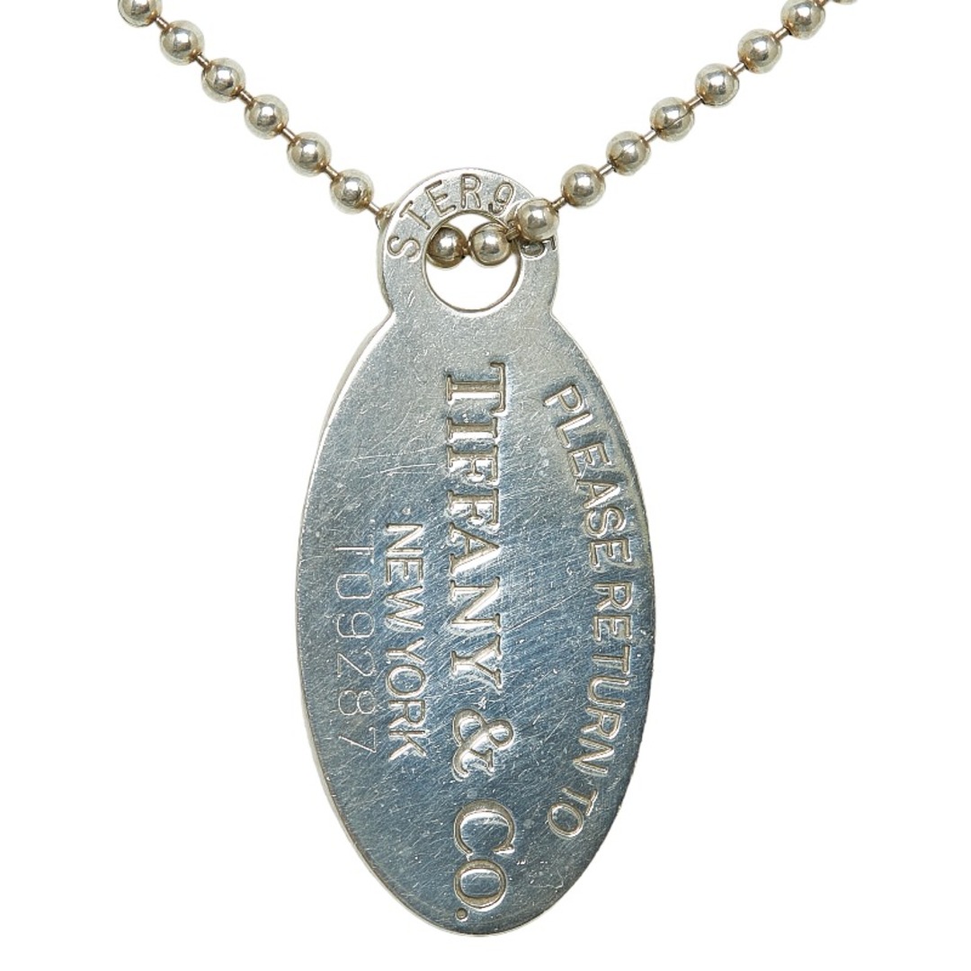 Tiffany & Co. - ティファニー オーバルタグ ネックレス SV925 Tiffany & Co. - ティファニー オーバルタグ ネックレス SV925