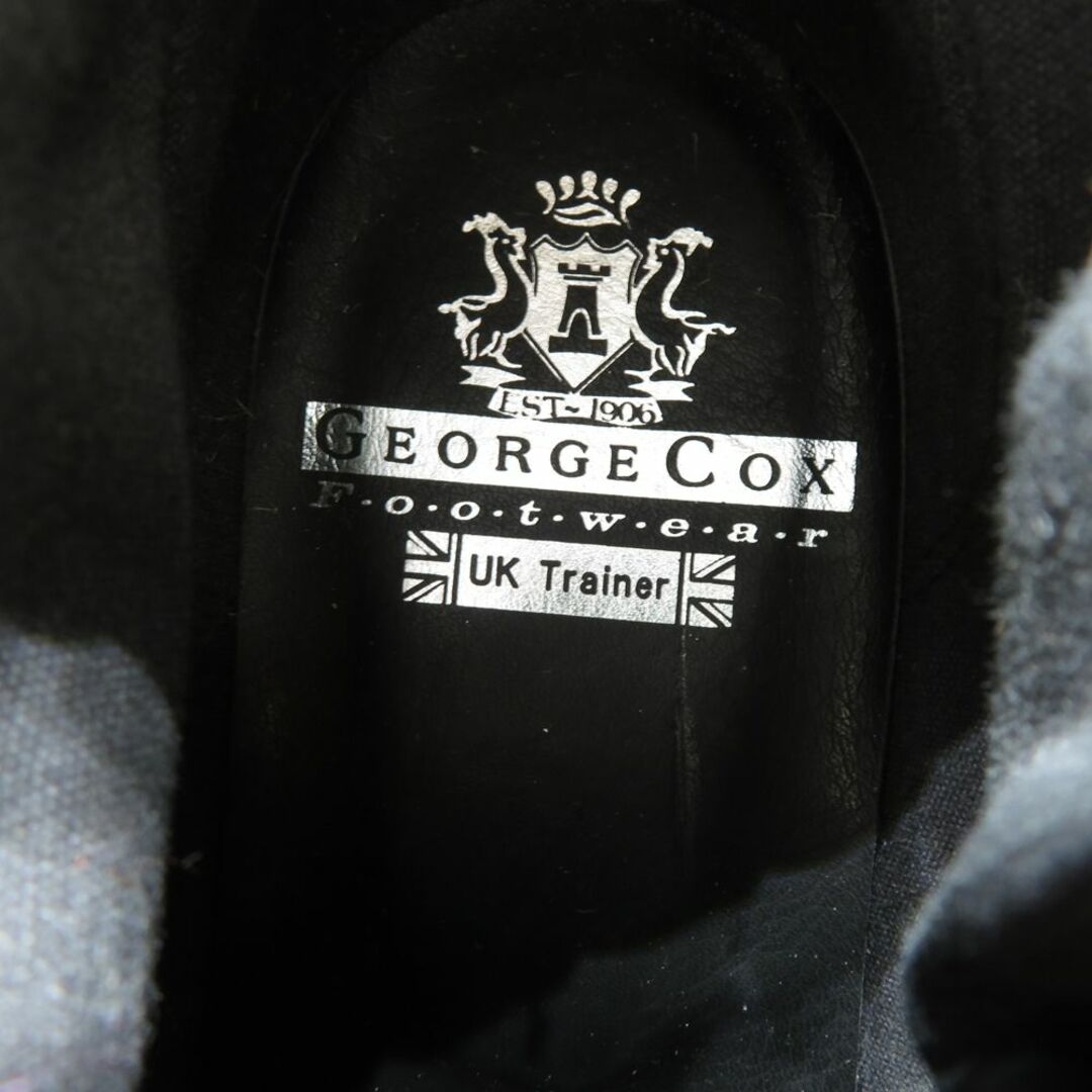 GEORGE COX UK Trainer BLACK LEOPARD Size-26.0   メンズの靴/シューズ(スニーカー)の商品写真