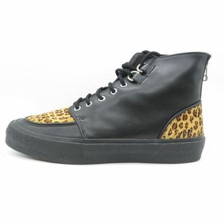 GEORGE COX UK Trainer BLACK LEOPARD Size-26.0  (スニーカー)