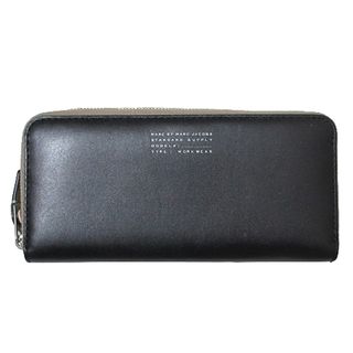 マークバイマークジェイコブス(MARC BY MARC JACOBS)のマークバイマークジェイコブス 長財布 レディース ラウンドジップ 黒■GY11(財布)