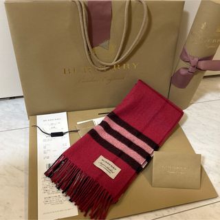 バーバリー(BURBERRY)のBURBERRY London、銀座直営店購入正規品マフラー(マフラー/ショール)