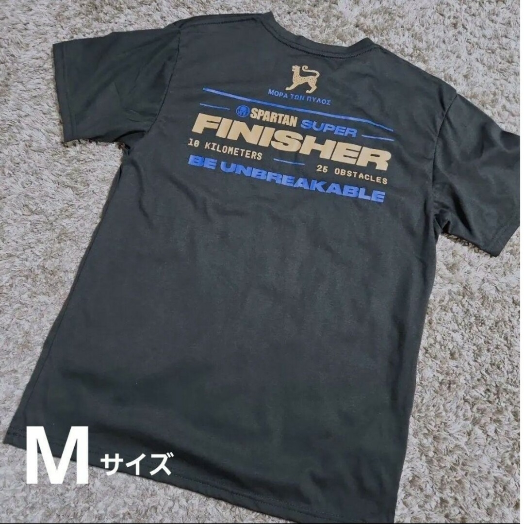 【残り1着】 Tシャツ スパルタン M ブラック メンズのトップス(Tシャツ/カットソー(半袖/袖なし))の商品写真