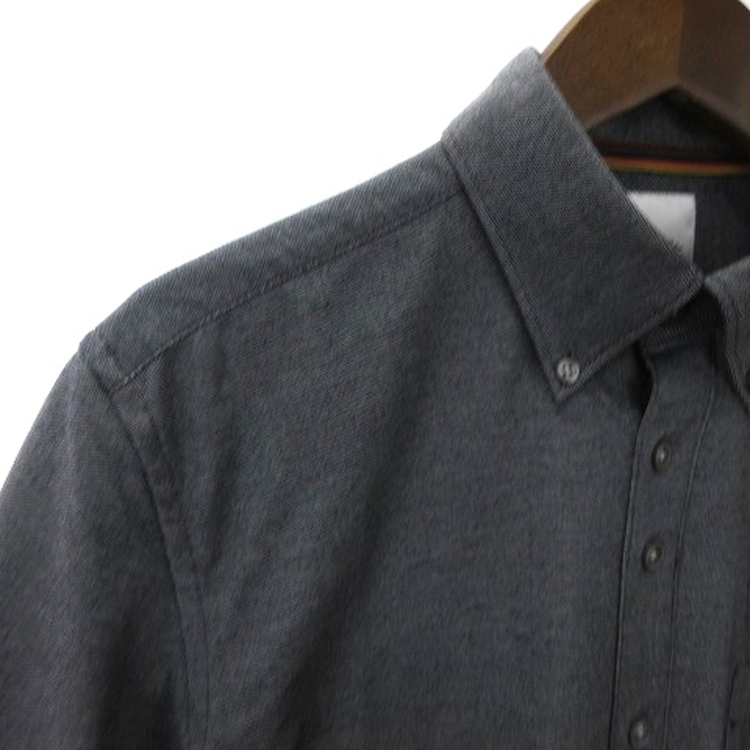 Paul Smith(ポールスミス)のポールスミス BUTTON DOWN ポロシャツ 半袖 グレー L ■SM1 メンズのトップス(ポロシャツ)の商品写真