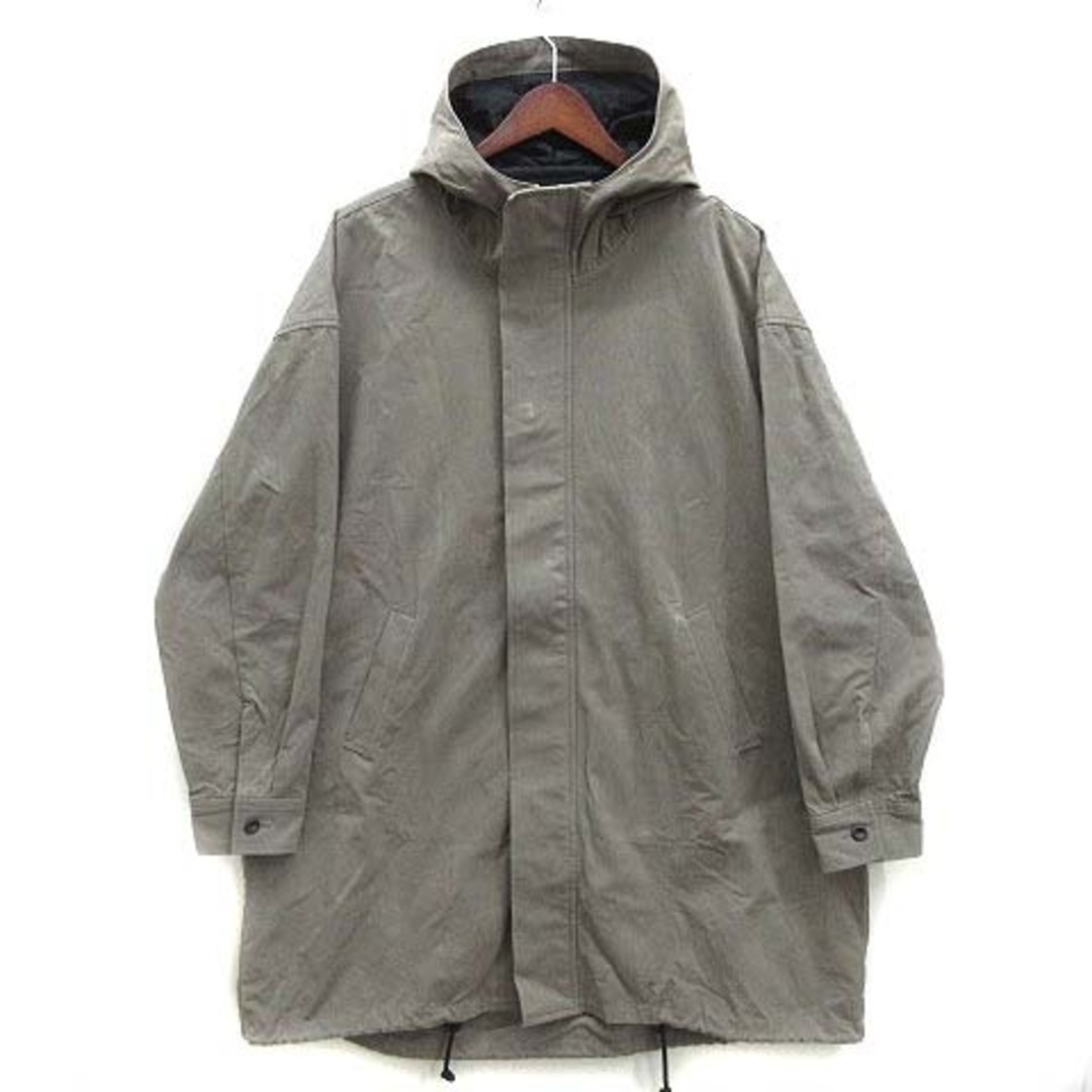 suzuki takayuki(スズキタカユキ)のスズキタカユキ anorak アノラック パーカー モッズコート グレー 1 メンズのジャケット/アウター(その他)の商品写真