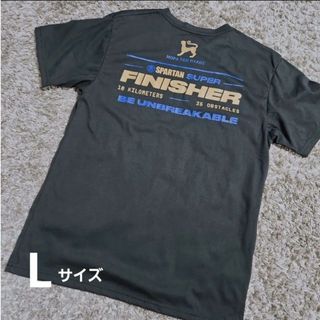 【残り1着】 Tシャツ スパルタン L ブラック(Tシャツ/カットソー(半袖/袖なし))