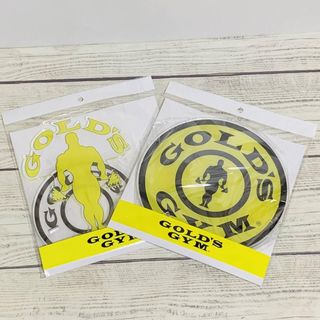 ゴールドジム(GOLD'S GYM)のGOLD'S GYM 2個セット ビッグ アクリルスタンド (新品未使用品)(その他)