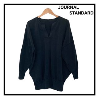 ジャーナルスタンダード(JOURNAL STANDARD)のジャーナルスタンダード　トップス　スウェット　トレーナー　セーター　ブラック(トレーナー/スウェット)