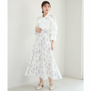 マジェスティックレゴン(MAJESTIC LEGON)の【オフ】Ladyレースフリルブラウス(シャツ/ブラウス(長袖/七分))