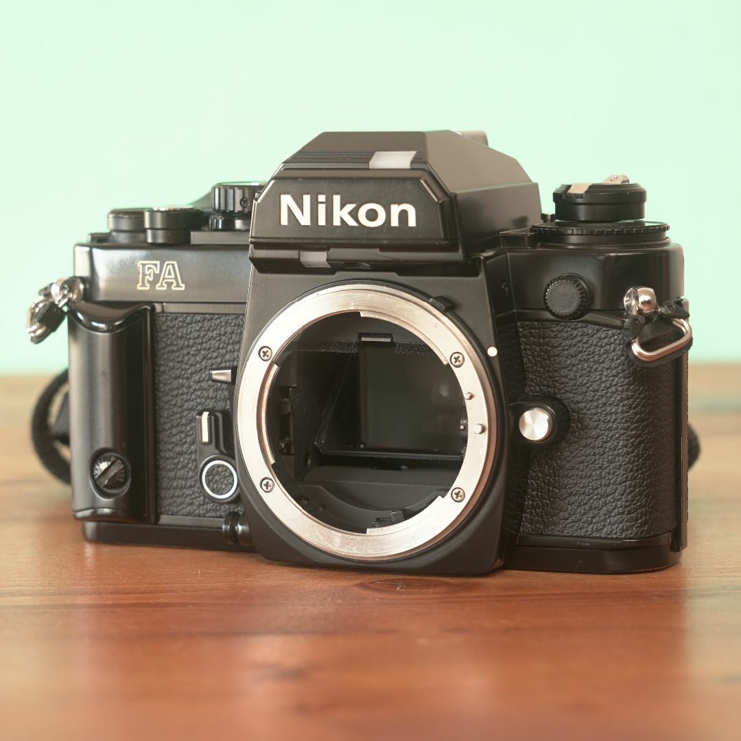 完動品◎Nikon FA ボディ ブラック フィルムカメラ #190フィルムカメラ