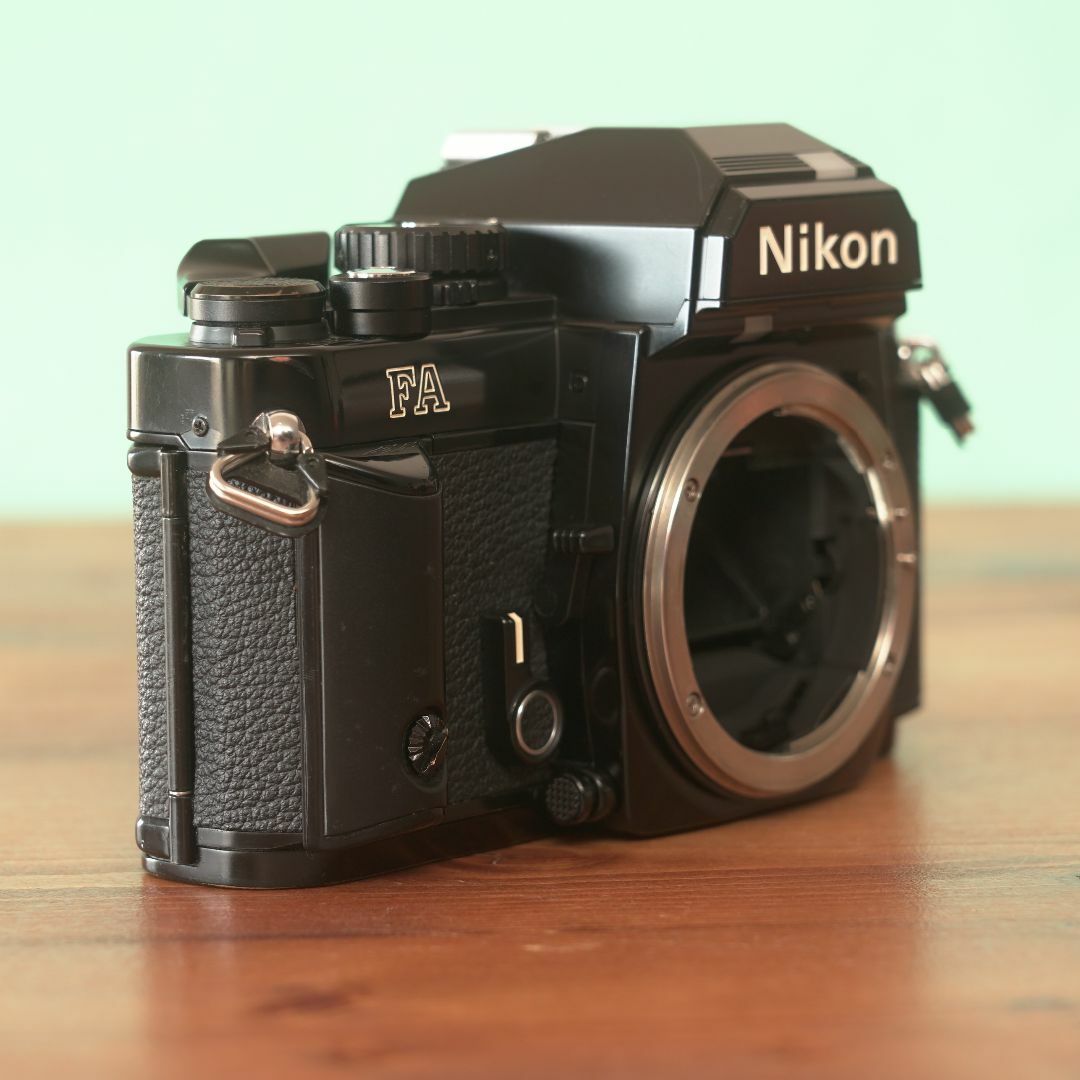 完動品◎Nikon FA ボディ ブラック フィルムカメラ #190 フィルム ...