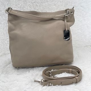 フルラ(Furla)のFURLA フルラ　ハンドバッグ　ショルダーバッグ　2way グレー　グレージュ(ハンドバッグ)