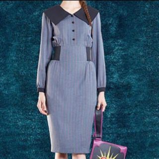 新品 pameo pose ストライプワンピース