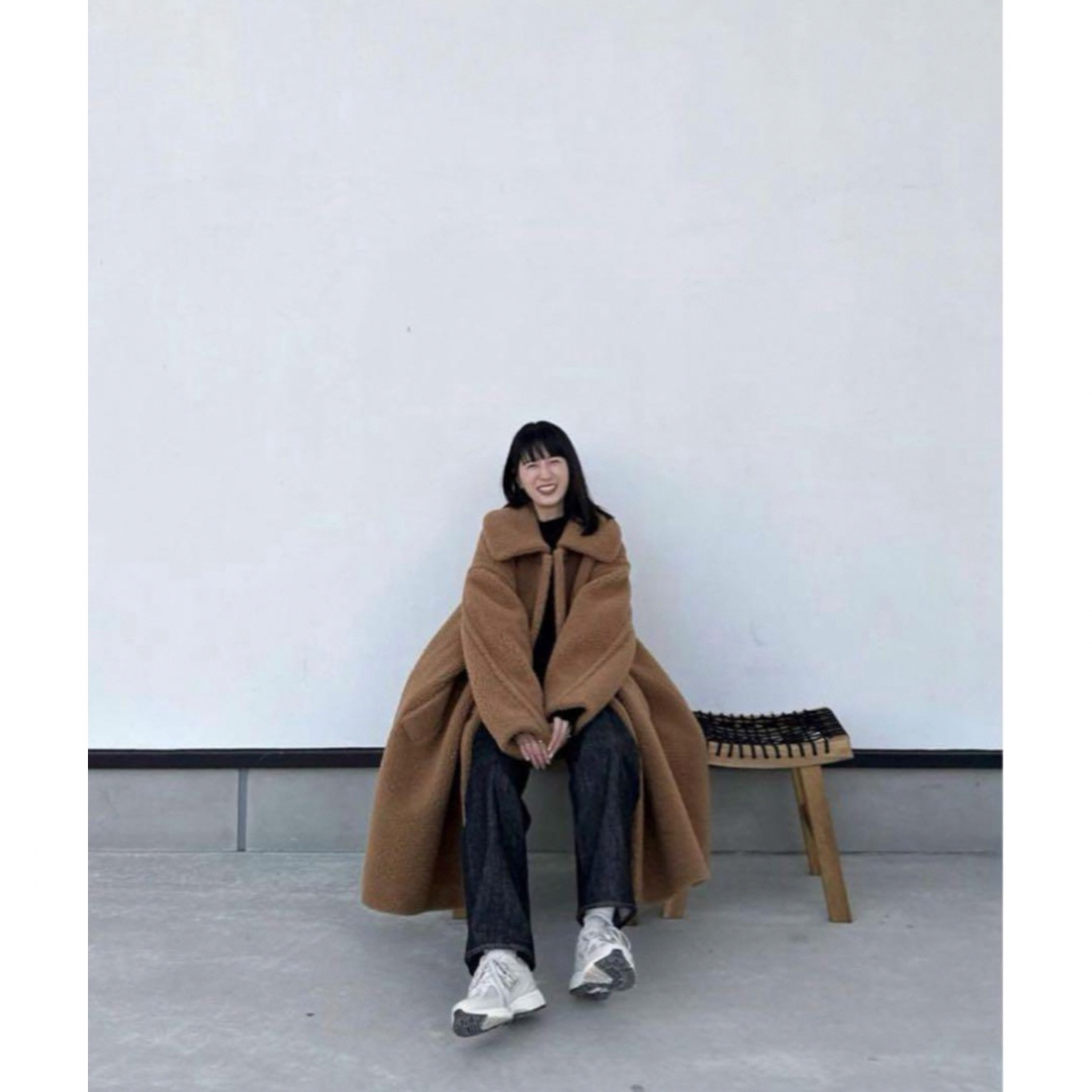 CLANE(クラネ)のクラネ　CLANE VOLUME FLARE BOA COAT ボアコート レディースのジャケット/アウター(ロングコート)の商品写真