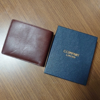 CCOMPANY LIMITED 二つ折り財布 箱付き(折り財布)