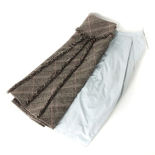 ミッシェルクラン(MICHEL KLEIN)のミッシェルクラン スカート 2個セット ひざ丈 水色 36 M相当 ■GY14(ひざ丈スカート)
