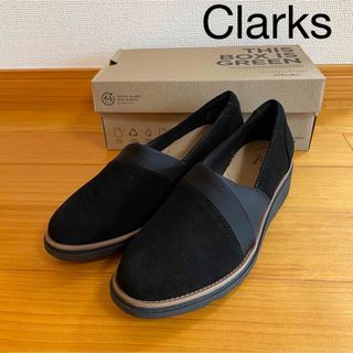 Clarks - 【新品】クラークス スリッポン シャロン Sharon Pump ブラック