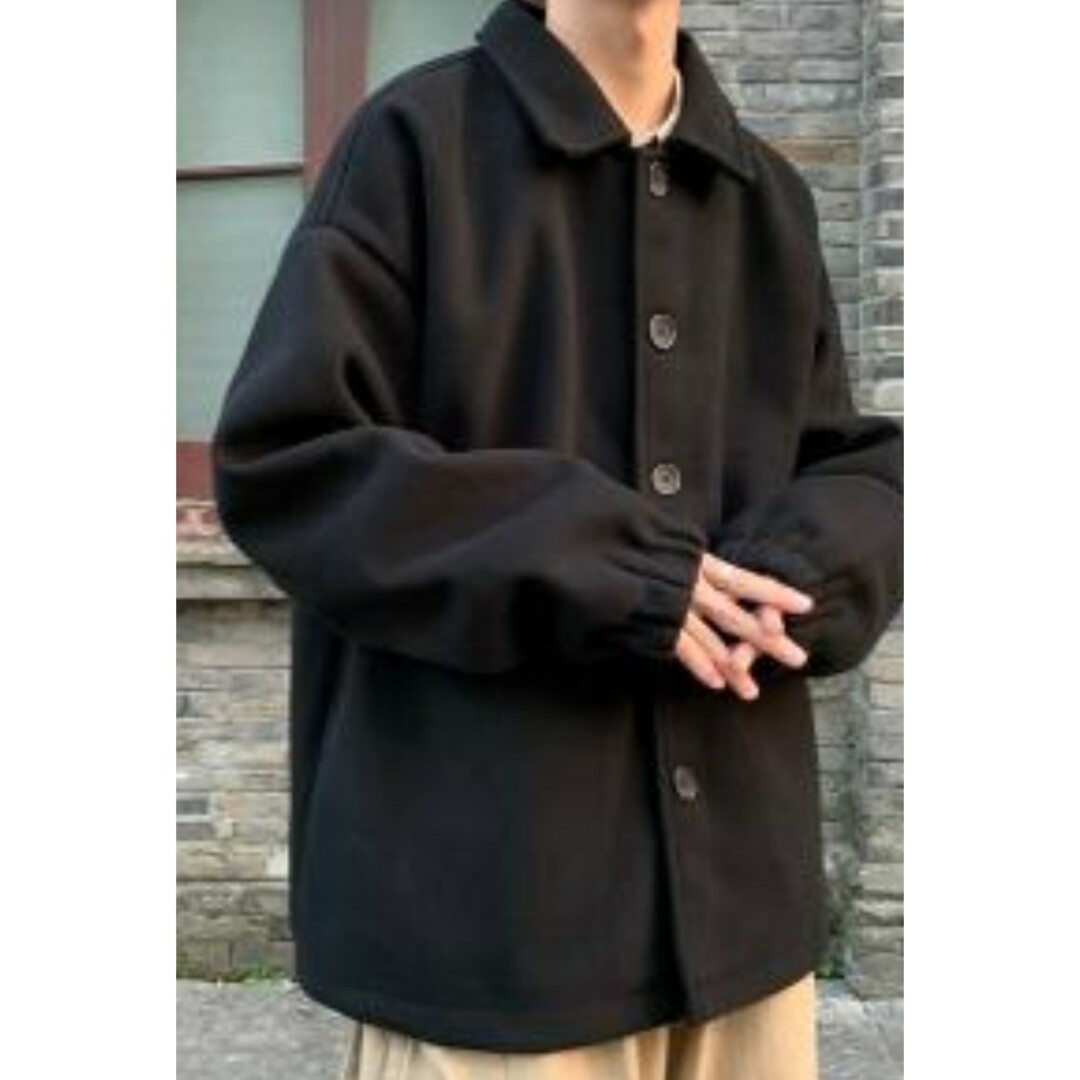 アウター　ブルゾン　ジャケット　ピーコート　ショート　メンズ　コート メンズのジャケット/アウター(ピーコート)の商品写真